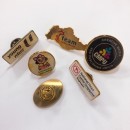 Customised Collar Pins with Butterfly Clip
